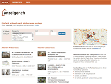 Tablet Screenshot of anzeiger.ch